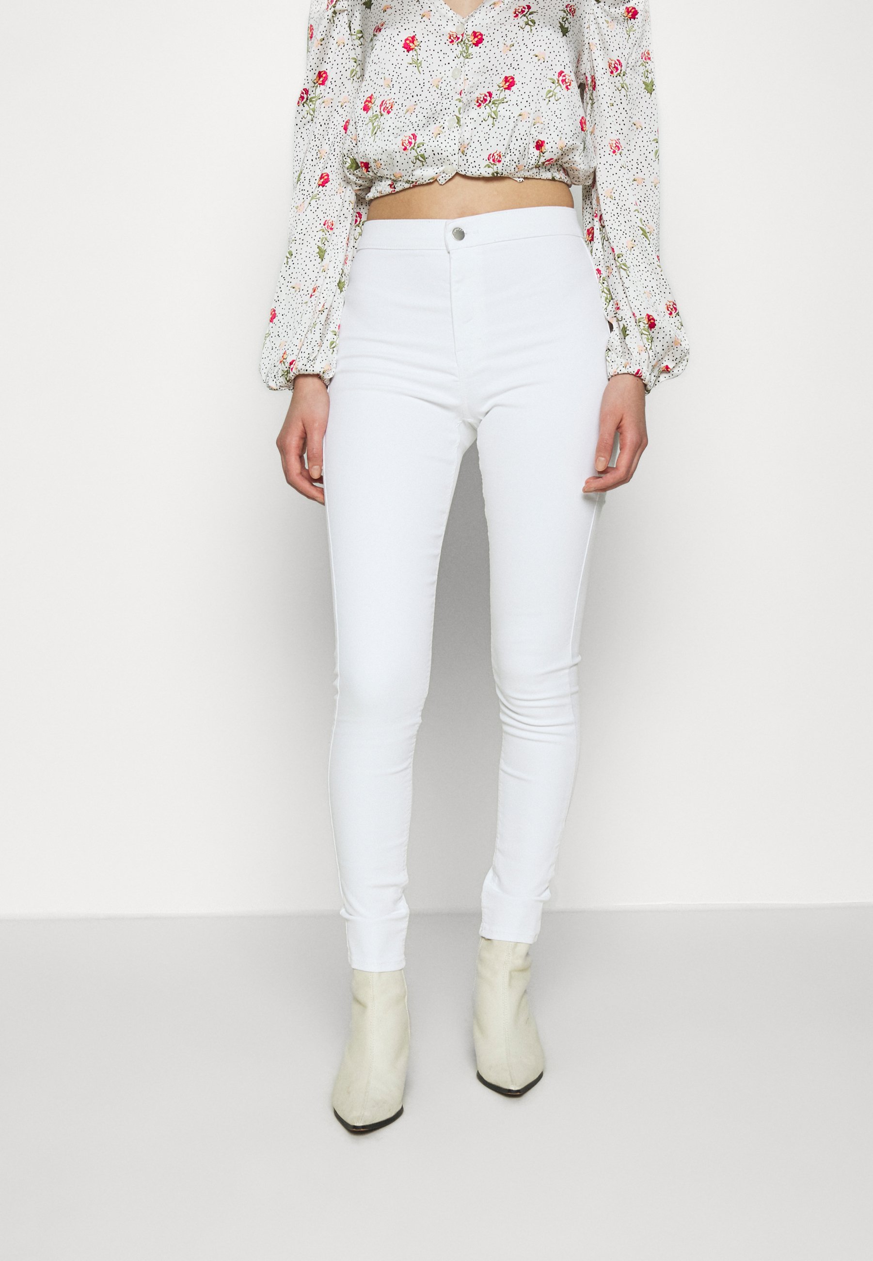 opaque white jeans