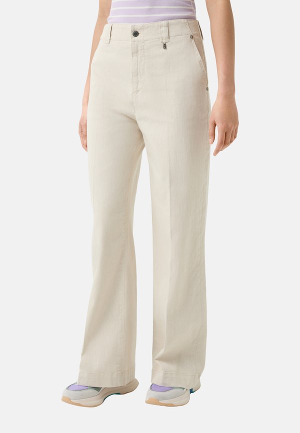 HIGHWAIST RICA-1 - Flared Jeans - sand