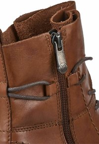 Marco Tozzi Botines con cordones - cognac