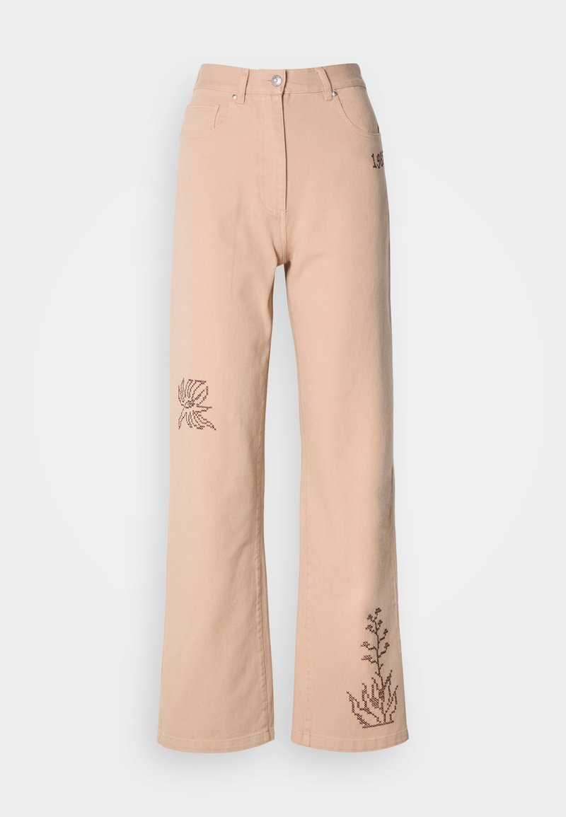 Scotch & Soda Straight leg jeans roségoudkleurig Scotch & Soda Straight leg jeans roségoudkleurig