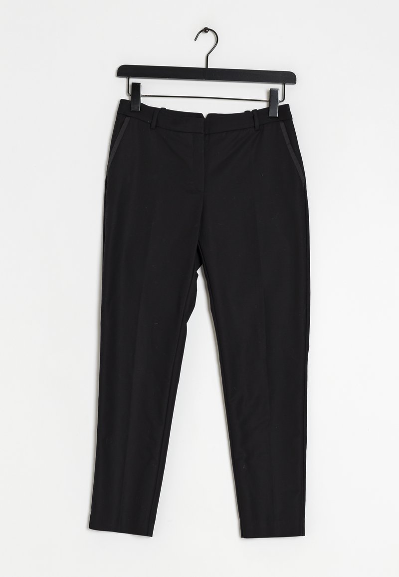 Mango Pantalon classique - black