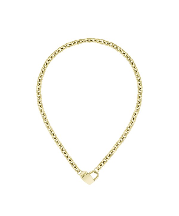 LYG IP WITH STAMPED BOSS MONOGRAM HEART - Halskette