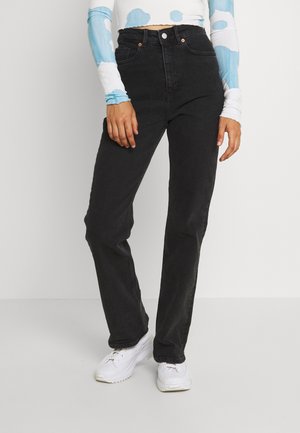 KAORI - Relaxed fit jeans - black dark