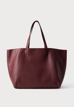 YACHT - Cabas - burgundy grain