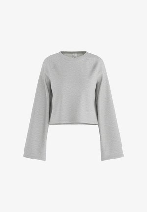 HYPEDROP, SWEATSHIRT HDOCELLE WIDE SLEEVE - Sweater - light grey melange