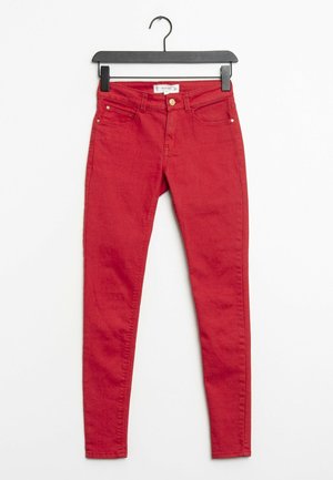 Slim fit jeans - red