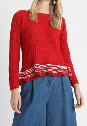 Pullover - red