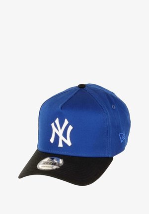New Era, NEW YORK YANKEES MLB WORLD SERIES SIDEPATCH COOPERSTOWN SKY 9FORTY A-FRAME SNAPBACK - Cap - blau