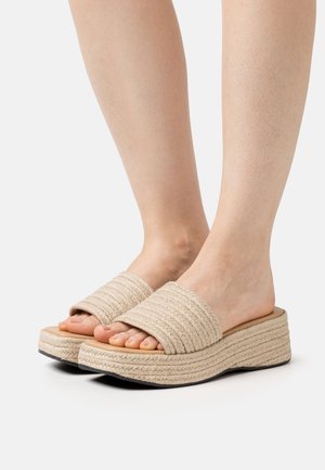 Monki, Mules à talons - off-white