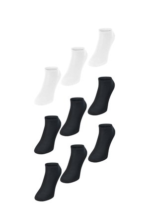 9ER-SET - BEQUEME - Trainer socks - schwarz weiß