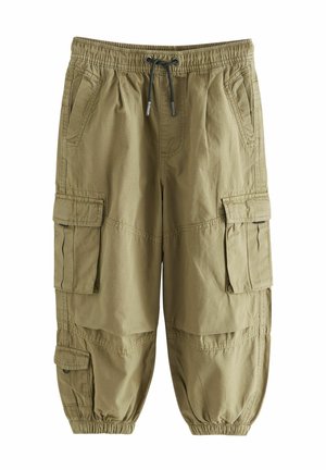 REGULAR FIT WIDE TAPERED  - Pantalones cargo - tan brown