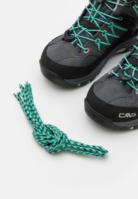 CMP KIDS RIGEL MID TREKKING SHOES WP UNISEX - Fjellsko - titanio/acqua