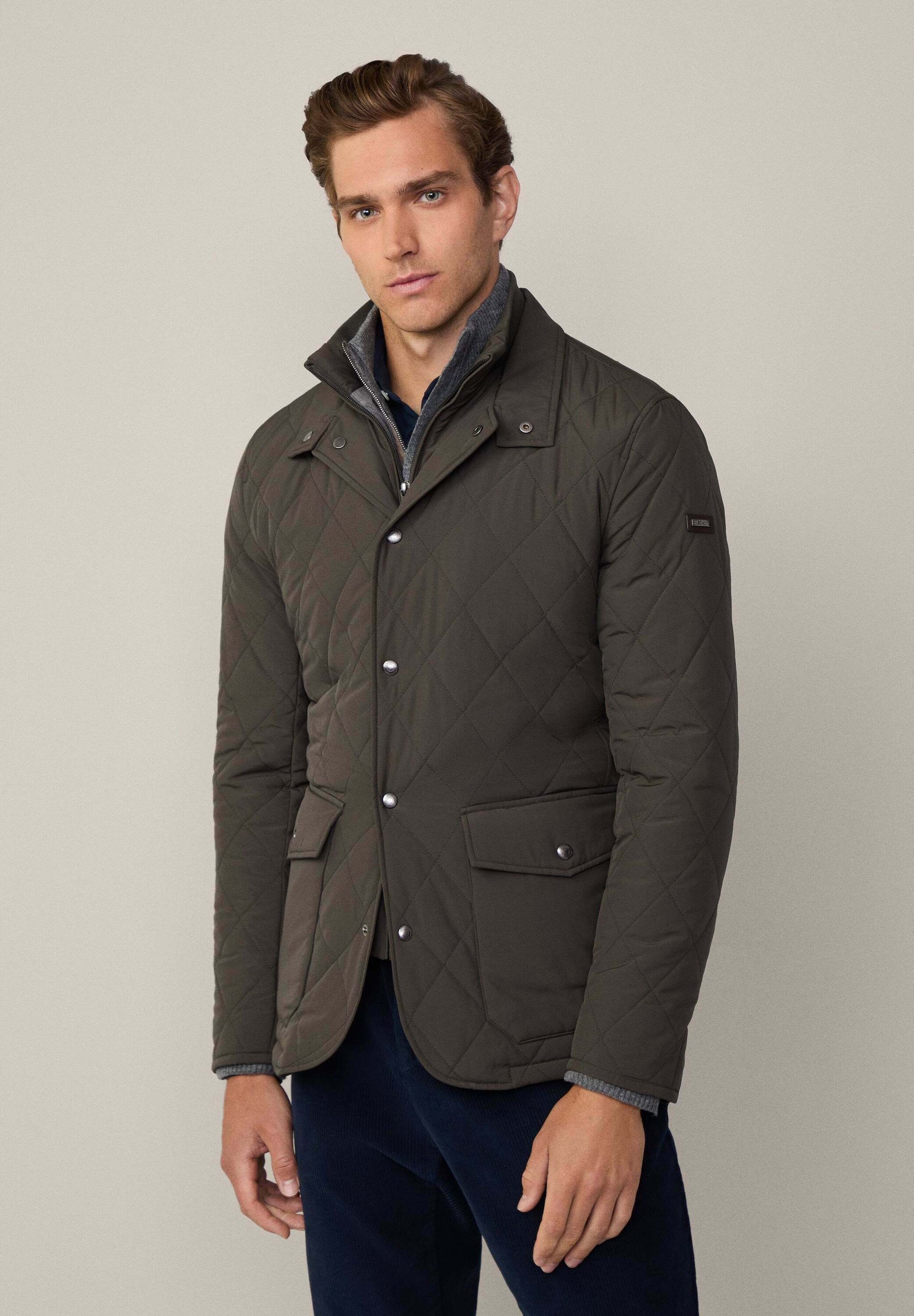 Hackett Niño Hackett London Boys Black Aston Martin Logo Puffer