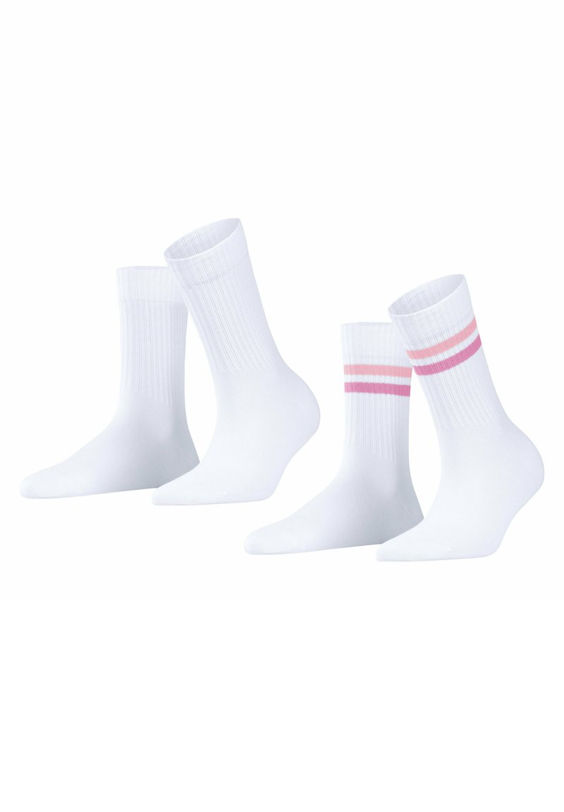 Esprit Tennis Stripe 2-Pack - Socken - woolwhite