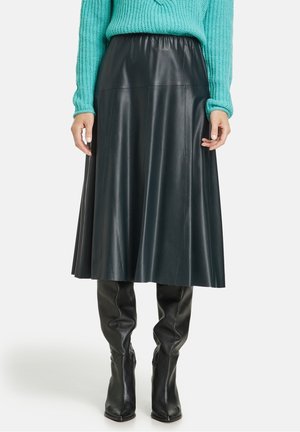 Gonna a campana - dark green