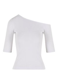 ASYMMETRIC - Triko s potiskem - white