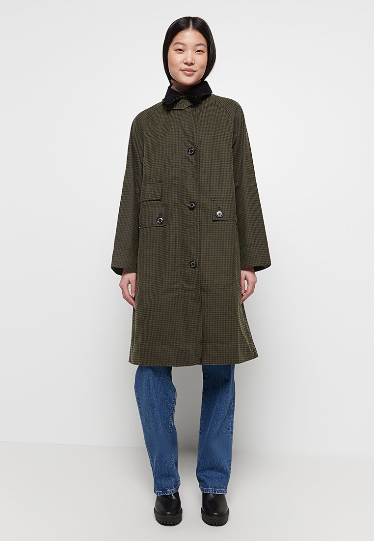 Barbour Trenchcoat olijfgroen