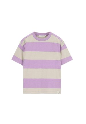GESTREIFTES - T-shirt imprimé - flieder