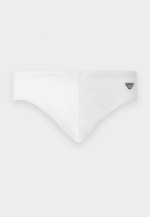 Emporio Armani, ESSENTIAL SLIP BEACHWEAR - Plavky slipy - white