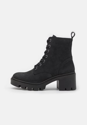 Plateaustiefelette - black