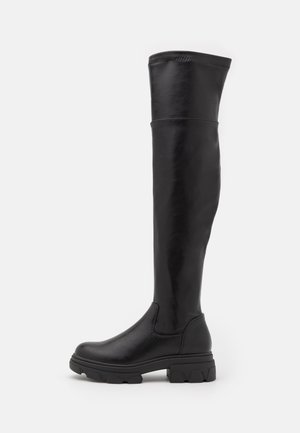 Overknee laarzen - black