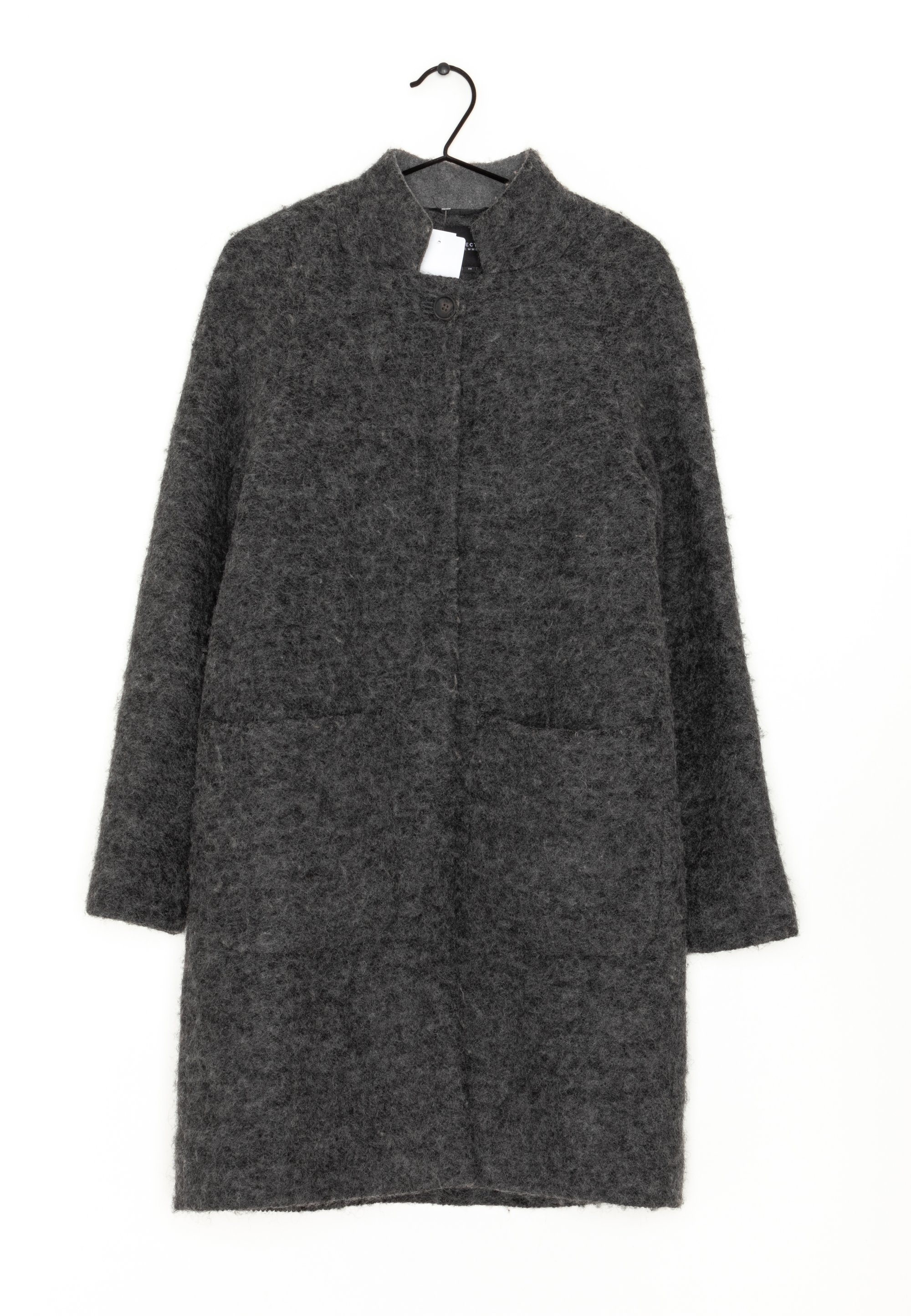 Manteau Court Manteau Femme Zara Gris Selected Femme Manteau Court