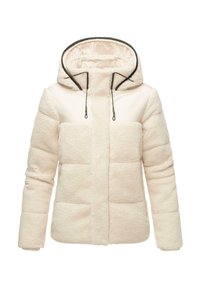 Marikoo - KAPUZENPLÜSCH KAGURAA - Talvejope - off white Väikepilt 1
