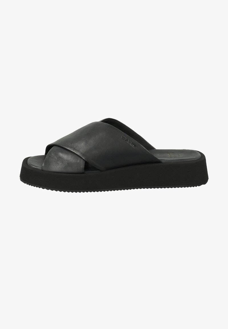 GANT FLORRI - Pantolette flach - black