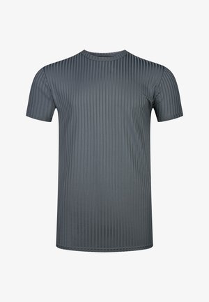 SIKSILK, MUSCLE FIT - Camiseta básica - blue