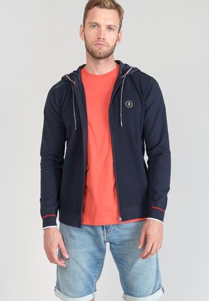 Zip-up sweatshirt - bleu