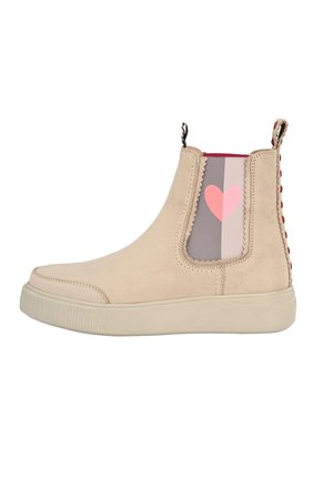 CRICKIT CHELSEA JALA MIT STREIFEN UND HERZ - Ankle boots - helltaupe