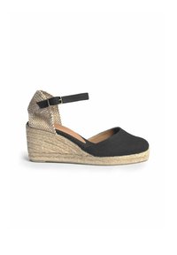 Castañer Scarpe con plateau - nero