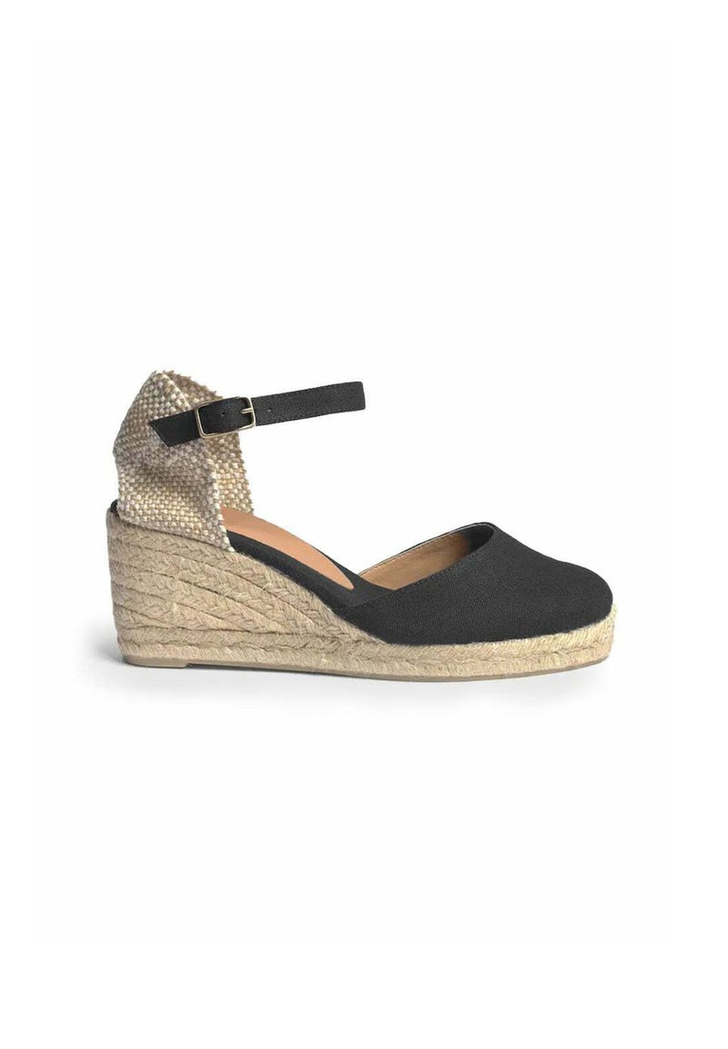 Castañer Scarpe con plateau - nero
