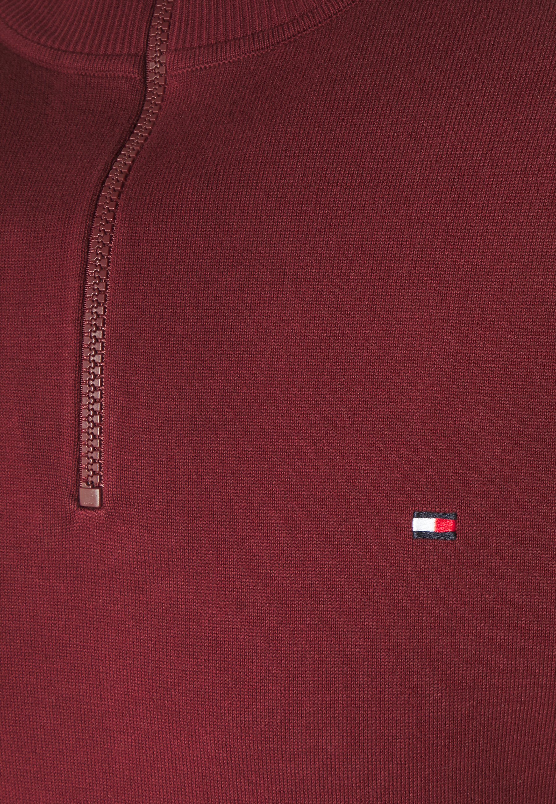 Tommy Hilfiger ZIP MOCK - Jumper - deep 