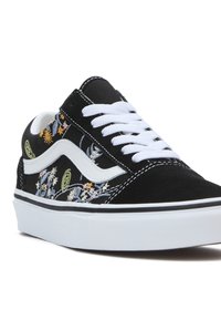 Vans OLD SKOOL UNISEX - Matalavartiset tennarit - black multi