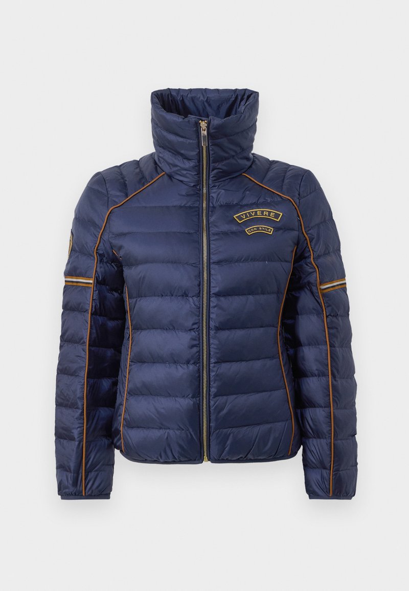 ANDIATA VICTORINE - Chaqueta de plumas - dark blue/azul marino - Zalando.es