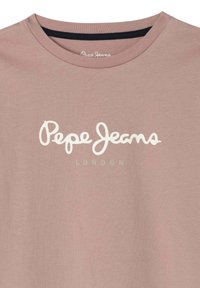Pepe Jeans NEW ART - Marškinėliai su spaudiniu - dusty pink