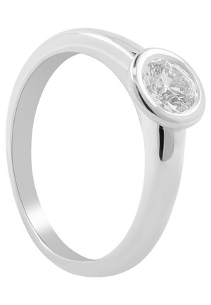 MUAU Schmuck SOLITAIRE RING DIAMANT 0.50CT. - Ring - weißgoldfarben