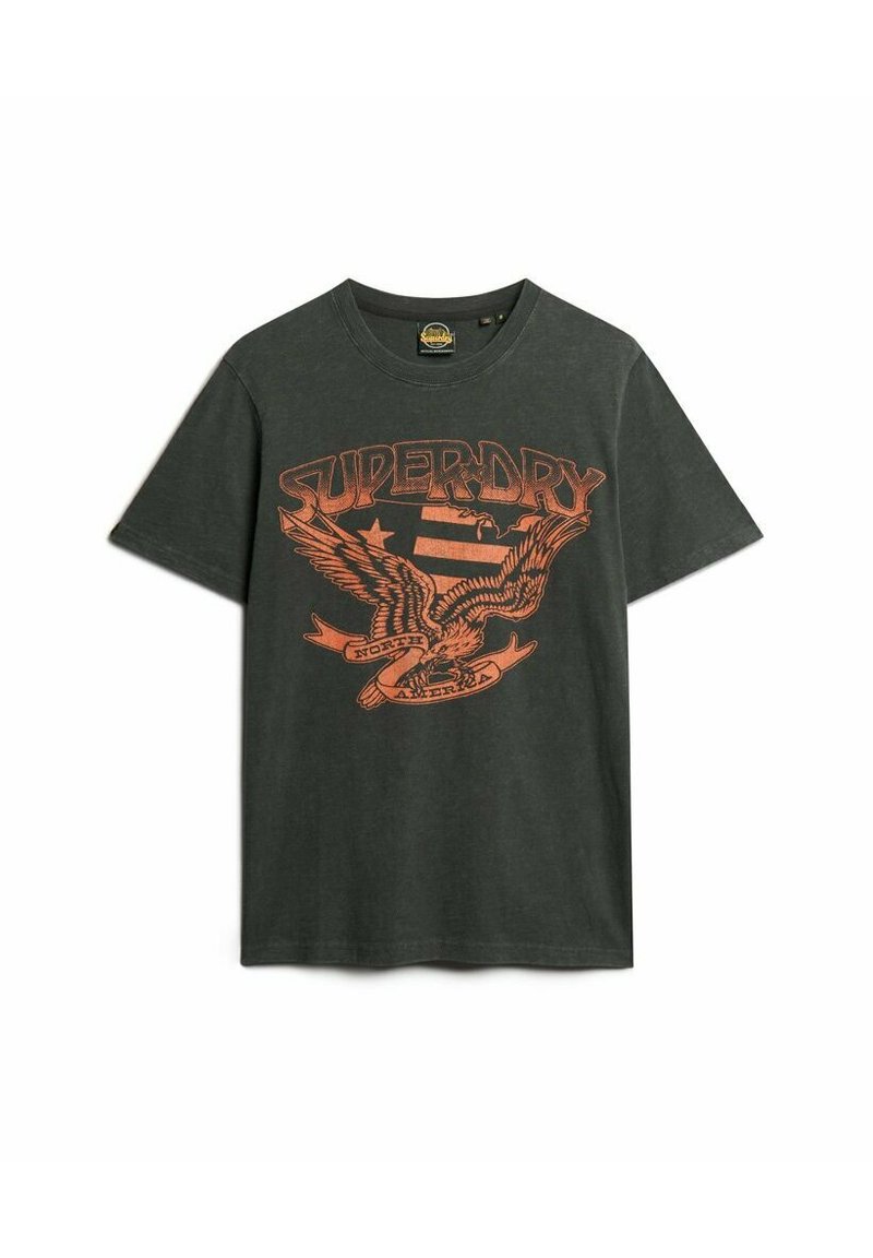 Superdry & Co T-shirt print zwart
