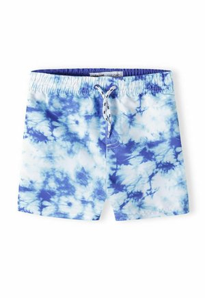 ALL OVER PRINT  - Badeshorts - blue white