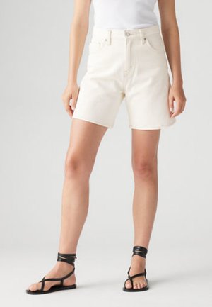 HIGH-RISE BAGGY SHORTS - Denimshorts - snowing in la