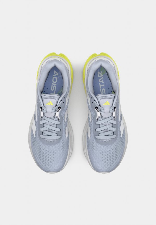 ADISTAR 3 - Road running shoes - halo silver   metalic   pulse lime4