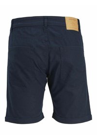 Jack & Jones Junior LEINEN - Farkkushortsit - navy blazer