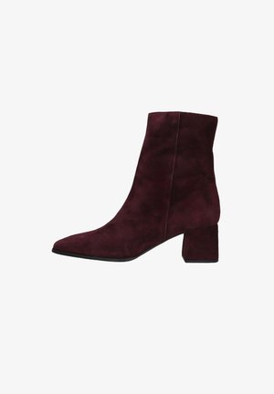 Notre-V, NOTRE-V DAMES ENKELLAARSJES 4340. - Lage laarzen - camoscio mulberry