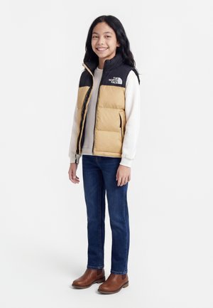 The North Face RETRO UNISEX - Veste sans manches - khaki stone