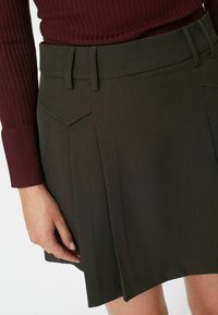 Co'couture LUNA POCKET - A-vonalú szoknya - dark brown