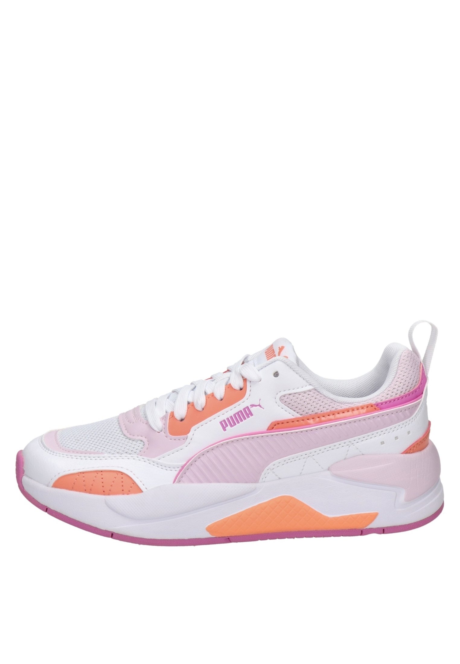 puma x ray 2 square pack sneakers roze wit dames