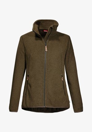 Fjällräven STINA - Fleecejacke - dunkeloliv