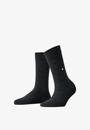 Burlington, STRUCTURED DOT SOCKEN - Chaussettes - black