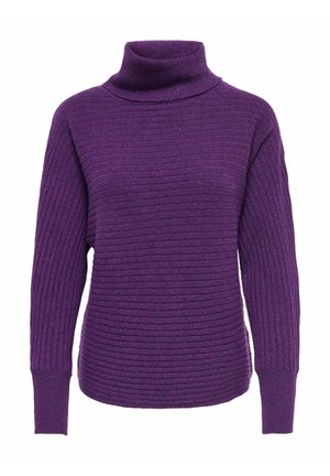 ONLY, KNITTED PULLOVER ONLWINNIE KNITTED PULLOVER - Pullover - imperial purple
